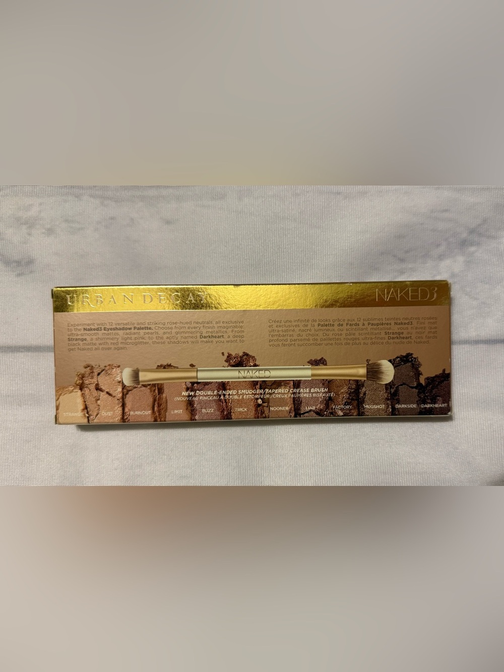 Urban Decay Naked 3 Eyeshadow Palette - Neutral Brown & Pink New - Picture 2 of 5
